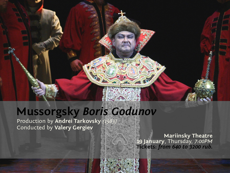 Boris Godunov at the Mariinsky Theatre