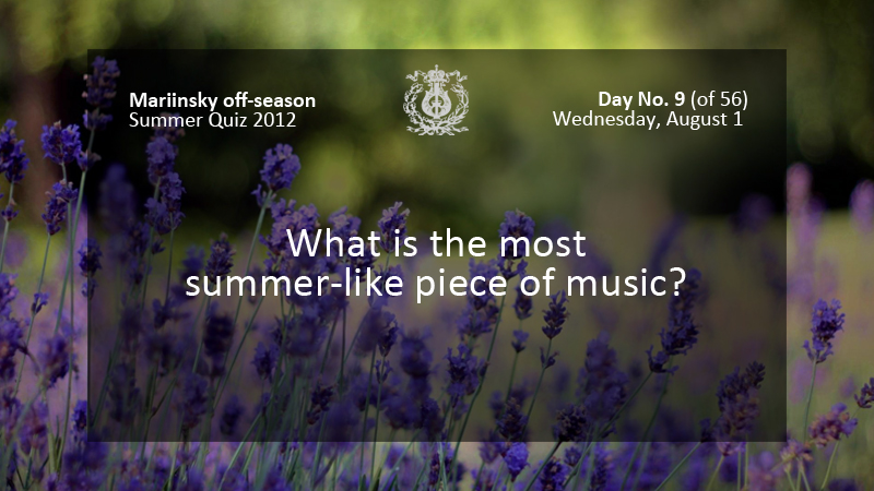 What is the most summer-like piece of music?