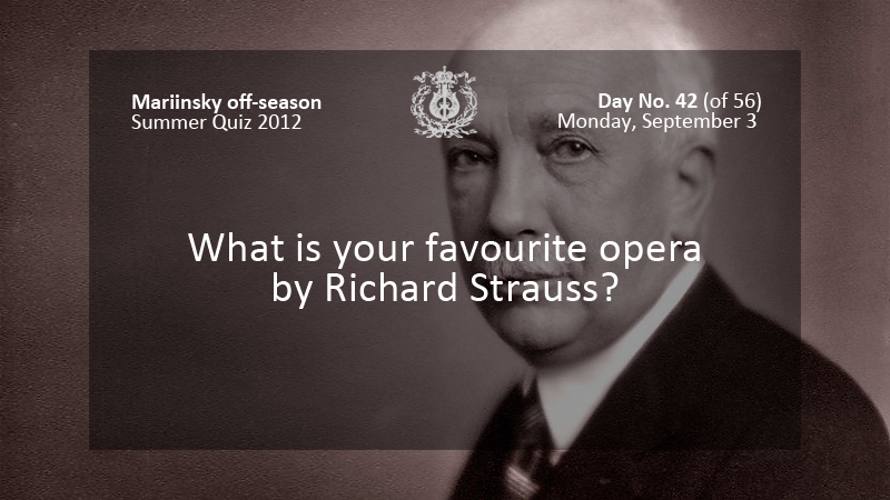 What is your favourite opera by Richard Strauss?