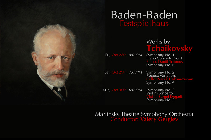 Works by Tchaikovsky in Baden-Baden